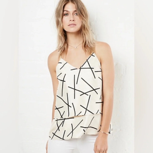 C/MEO COLLECTIVE Cameo New Day Tank Top Large - Picture 1 of 11